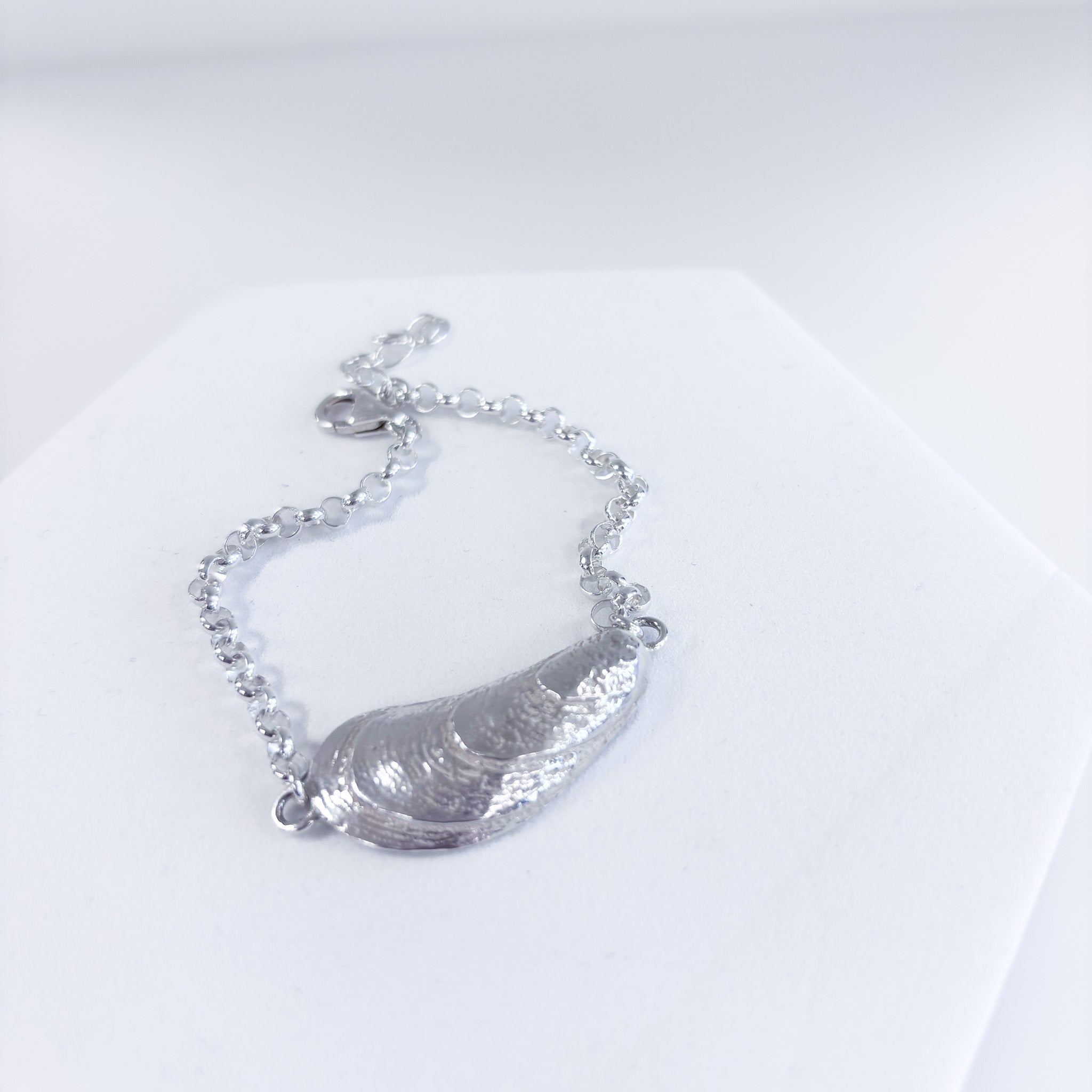 Blåskjell armbånd